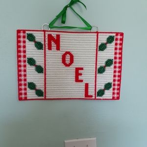 ❤️"Noel" wall hanging